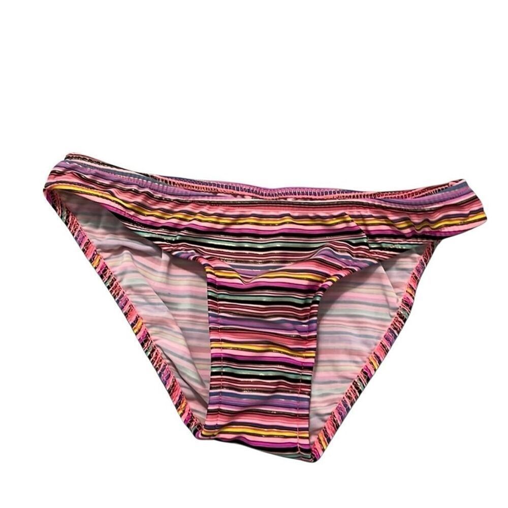 VENUS | striped bikini bottom 4